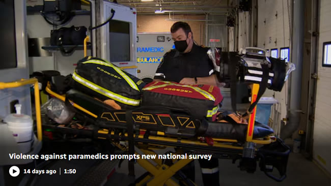 Paramedics in peril: New study to give Canada-wide picture of violence on the job